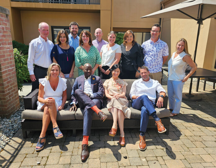 SELLING POINT: Members of Carey, Richmond & Viking Insurance’s  sales team attend an event to enhance their selling skills.  COURTESY CAREY, RICHMOND & VIKING INSURANCE
