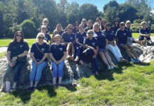 Rhode Island Primary Care Physicians Corp. HANGING OUT: Employees for the Rhode Island Primary Care Physicians Corp. relax at its annual cookout event.
COURTESY RHODE ISLAND PRIMARY CARE PHYSICIANS CORP.