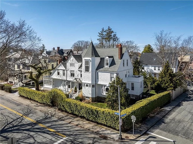 A HISTORIC HOME known as Aufenthalt at 80 Kay St. in Newport recently sold for $3.5 million. / COURTESY COMPASS INC.