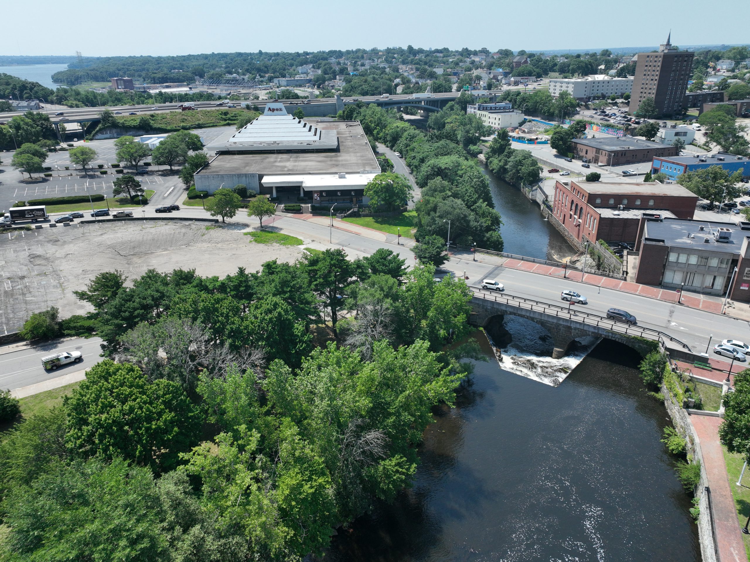 Pawtucket seeking developers for 20-acre area surrounding Apex building