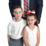 the prop  Jeffrey Heath is pictured with his two children, Jaden, 7, and Olivia, 5. “They’re the reason why I’m able to approach my work as a parent first and an education professional second,” he said.