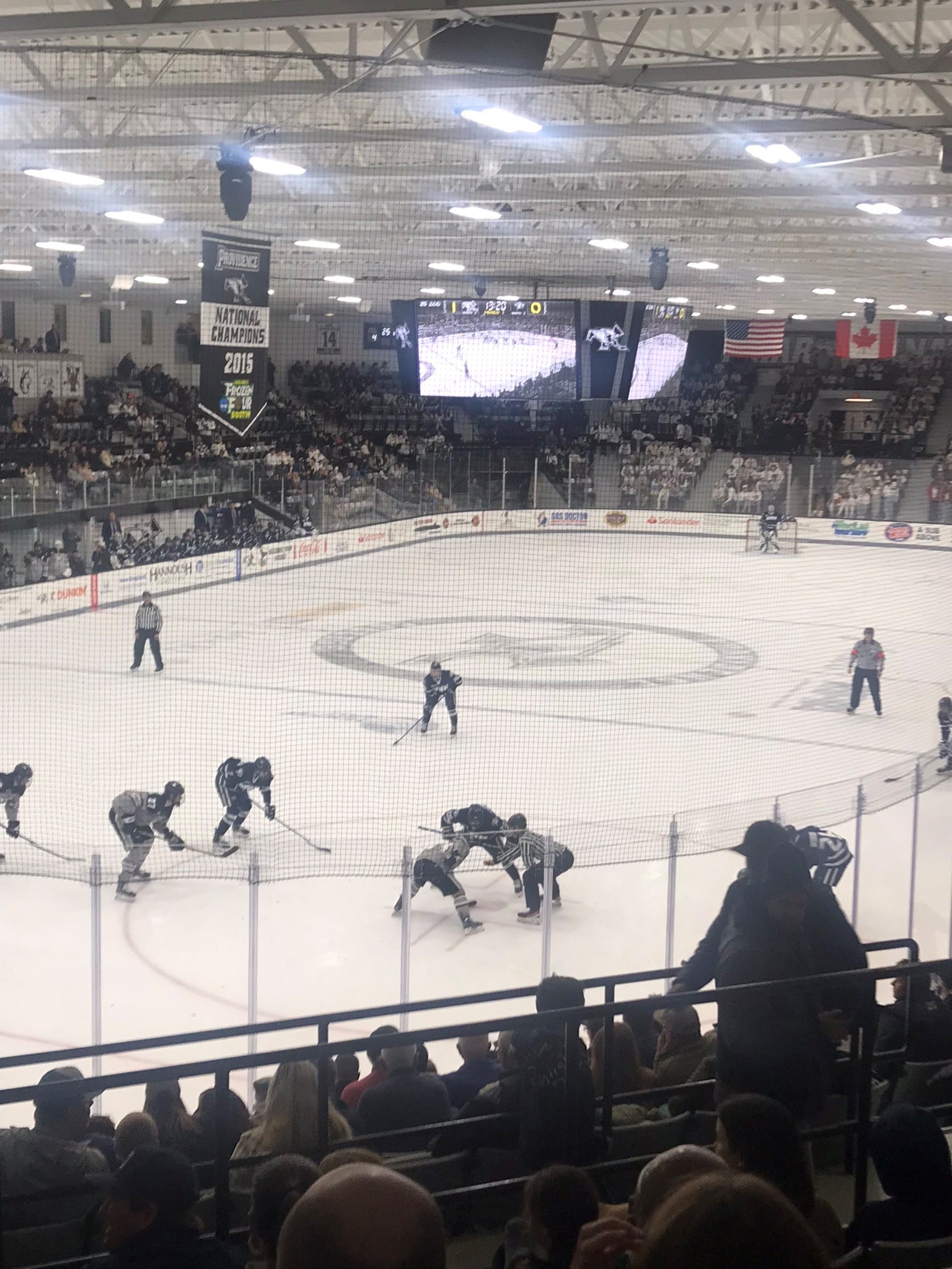 ACCORDING TO THE REPORT from EConsultSolutions Inc., 401,180 total people attend Providence College’s athletic events in a typical year, including 340,860 attending men’s basketball, women’s basketball and men’s hockey games. / PBN PHOTO/JAMES BESSETTE