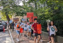 Brown University community coordinators union on strike over unfair labor practices MORE THAN 100 Labor Organization of Community Coordinators AFT/RIFTHP Local 6516 members began an open-ended strike Wednesday at Brown University. / COURTESY JAMES SKRETTA