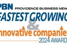 PROVIDENCE BUSINESS NEWS has announced 34 companies and organizations as the 2024 Fastest Growing & Innovative Companies Awards honorees.