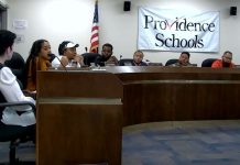 Providence school board wants state intervention to end. But will it? THE PROVIDENCE PUBLIC School District board on Wednesday unanimously voted to recommend the R.I. Department of Education to end the state intervention of the district by the end of the 2024-25 academic year. / SCREENSHOT VIA YOUTUBE.COM