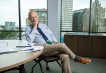 John Bulman ON THE JOBSITES: Pierce Atwood LLP partner John Bulman has gained a reputation as being among the best construction attorneys in the U.S.
PBN PHOTO/RUPERT WHITELEY