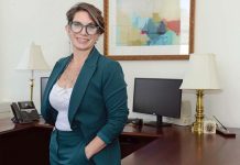 Kimberly McCarthy SHIFTING GEARS: Kimberly McCarthy first began her career as a lawyer, including being a partner for Partridge Snow & Hahn LLP, before becoming The Washington Trust Co.’s senior vice president and chief wealth client services officer.
PBN PHOTO/ELIZABETH GRAHAM
