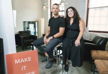 SPECIAL DELIVERY: Feast & Fettle Inc. CEO Carlos Ventura and founder Maggie Mulvena Pearson started their East Providence-based company with the goal to help deliver as many meals to families across Rhode Island as possible.  PBN PHOTO/RUPERT WHITELEY