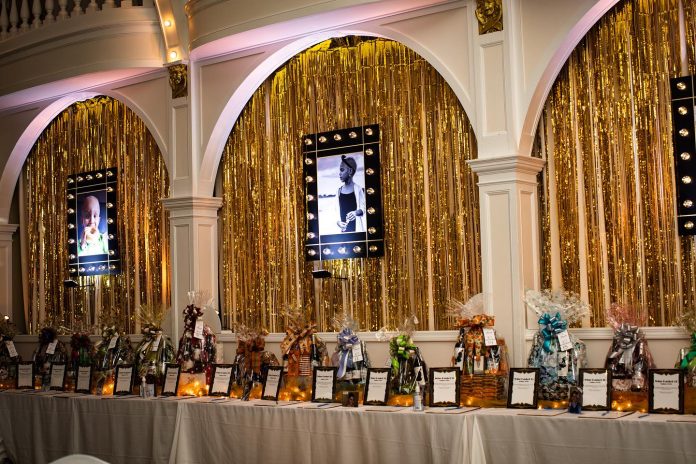 AUCTION ITEMS are displayed during a past Tomorrow Fund Gala event. The Tomorrow Fund's 36th annual Gala will be held Nov. 2 at the Rhodes on the Pawtuxet in Cranston. / COURTESY THE TOMORROW FUND