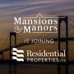 JAMESTOWN-BASED real estate agency Mansions & Manors has been acquired by Residential Properties Ltd., and will merge with the Providence-based agency on Jan. 1, 2025. / COURTESY RESIDENTIAL PROPERTIES LTD.