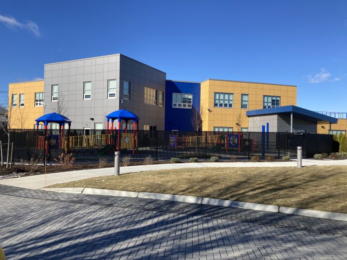 MEETING STREET on Thursday cut the ribbon on the organization's new new $17 million Mondor Early Childhood Building in Providence. / COURTESY MEETING STREET