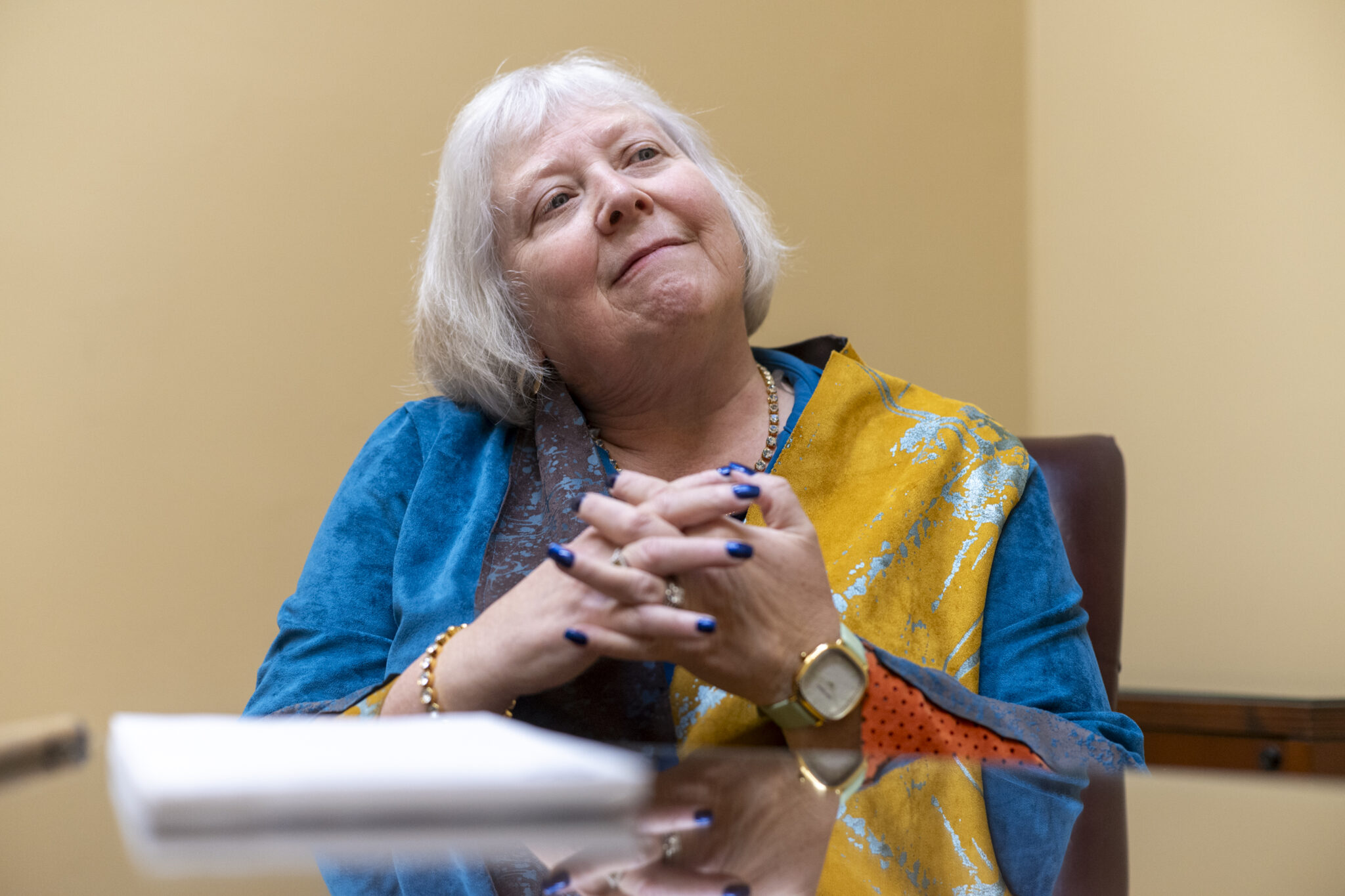 Lawson has her lesson plan ready for the R.I. Senate