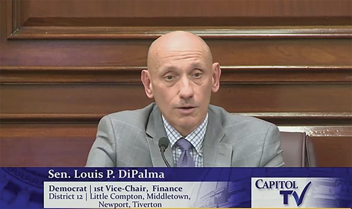 ADVISING CAUTION: Sen. Louis P. DiPalma, D-Middletown, says the state shouldn’t jump into buying crypto-related investments for public pension funds and treasuries even though other states are becoming more open to it.  COURTESY CAPITOL TV