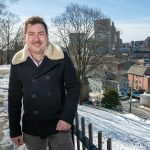 FRESH FACE: Former campaign staffer Mark LeBeau launched public relations firm Union & East Consulting LLC in Cranston in January.  PBN PHOTO/MICHAEL SALERNO