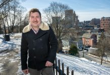 FRESH FACE: Former campaign staffer Mark LeBeau launched public relations firm Union & East Consulting LLC in Cranston in January.  PBN PHOTO/MICHAEL SALERNO