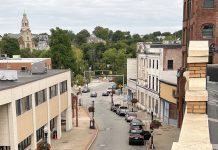 BOOST NEEDED: Main Street in downtown Pawtucket has struggled to return to its glory days of decades ago. The city is looking to hire a public relations firm to tout the positive developments in a community that has experienced setbacks recently, including the news that Hasbro Inc. is looking to move to Boston.  PBN PHOTO/WILLIAM HAMILTON
