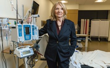 WHERE IT’S AT:  Betty Rambur, a University of Rhode Island nursing professor, says becoming a nurse practitioner is perfect for those looking for a big role in health care.  PBN PHOTO/RUPERT WHITELEY