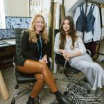 REGIONAL FOCUS: Elizabeth Hulting, left, founder and president of hospitality apparel company KAPTVA Apparel LLC in West Greenwich, and her daughter, Alysha Hulting, designer and artistic director, have been providing uniforms for big-name clients across the casino and fine dining industries in Las Vegas and New York since 2019, but now the company is turning its attention to growing its New England client base. PBN PHOTO/RUPERT WHITELEY