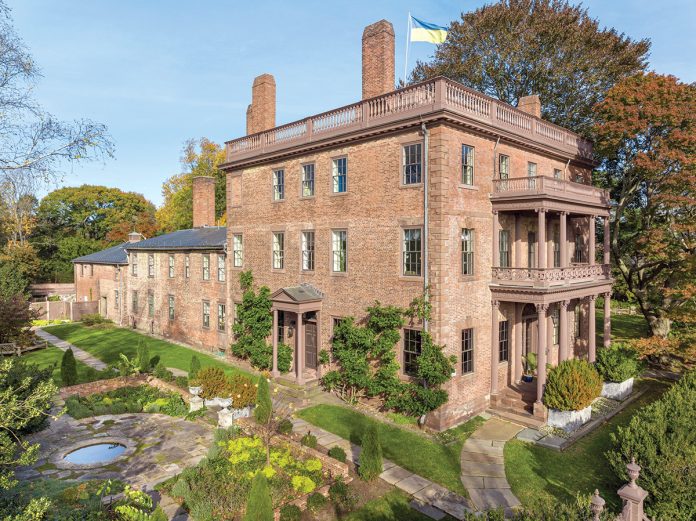 MARKET BOOST: The Corliss-Carrington House in Providence was sold last year for $6.85 million. It was the most-expensive home sale in the city’s history and the 11th-highest in the state last year.  COURTESY  COMPASS REAL ESTATE