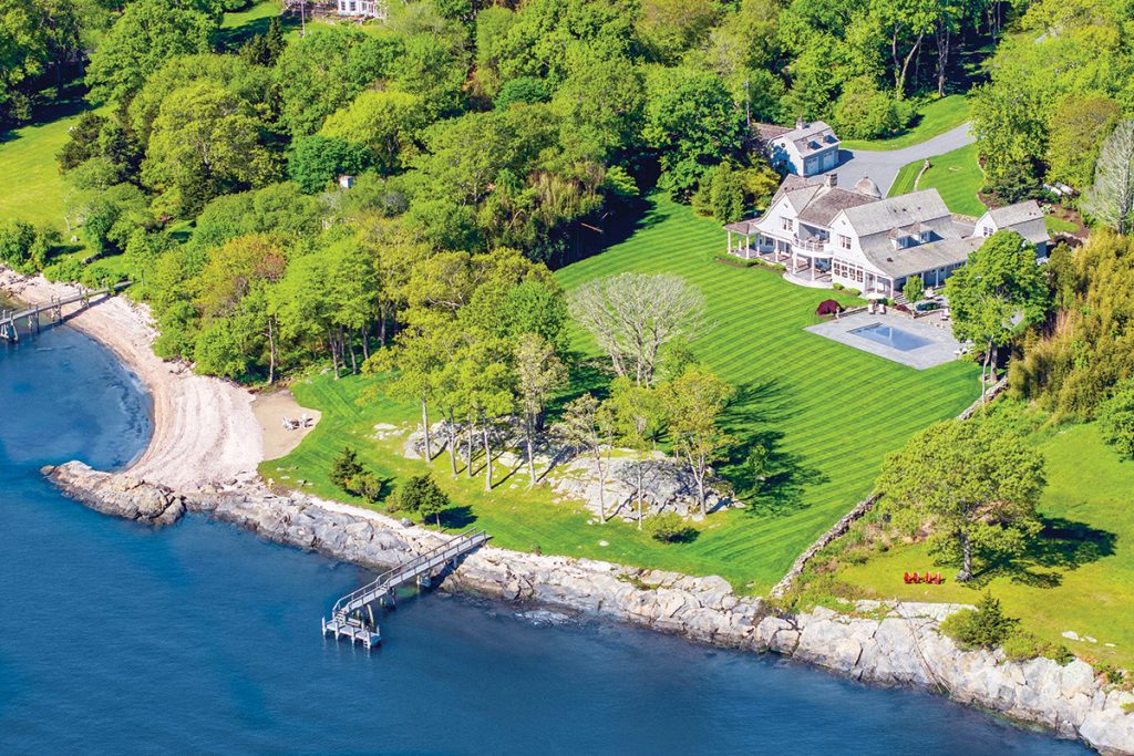 4 109 Cottrell Road | North Kingstown
Price: $9,750,000 | Date of sale: Sept. 30, 2024
Buyer: BridgeView LLC
Seller: 109 Cottrell Trust
Brokers: RE/MAX Professionals (buyer);
Mott & Chace Sotheby’s International Realty (seller)
Year built: 2018 | Bathrooms: 5 full, 1 half | Bedrooms: 4
Living space: 6,077 square feet
Previous price: Sold for $1,770,000 in 2017 / COURTESY MOTT & CHACE SOTHEBY’S INTERNATIONAL REALTY