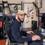 IMPACTFUL WORK: Tyrone Campbell is the owner and creative director of TyTy Works Inc., which offers video editing, animation, sound design and copy writing services to businesses. PBN PHOTO/MICHAEL SALERNO