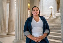 AT IT AGAIN: State Rep. Karen Alzate, D-Pawtucket, says the first bill she filed this legislative session was one that would restrict payday lenders, a measure that some legislators have been trying to get passed for more than a decade.  PBN PHOTO/­MICHAEL SALERNO