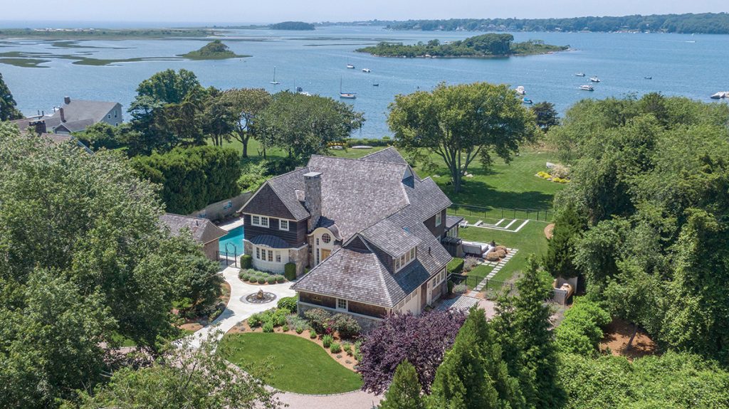 8 419 West Beach Road | Charlestown
Price: $7,500,000 | Date of sale: Sept. 12, 2024
Buyers: Eddie Leshem and Jannine Leshem
SellerS: Richard Chase and Cheryl Chase
Broker: Lila Delman Compass (buyer and seller)
Year built: 1988 | Bathrooms: 3 full, 1 half | Bedrooms: 4
Living space: 3,787 square feet
Previous price: Sold for $3,950,000 in 2017 / COURTESY COMPASS INC.