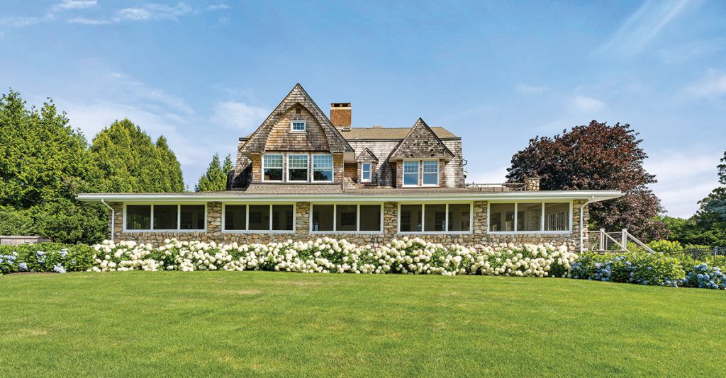 5 Arcadia | 14 Ninigret Ave. | Westerly
Price: $9,000,000 | Date of sale: Jan. 16, 2024
Buyers: Michael E. and Julia B. Dailey
SellerS: Christopher B. and Christina B. Combe
Broker: Mott & Chace Sotheby’s International Realty (buyer and seller)
Year built: 1892 | Bathrooms: 9 full, 3 half | Bedrooms: 9
Living space: 5,392 square feet
Previous price: Sold for $6,100,000 in 2018 / COURTESY MOTT & CHACE SOTHEBY’S INTERNATIONAL REALTY