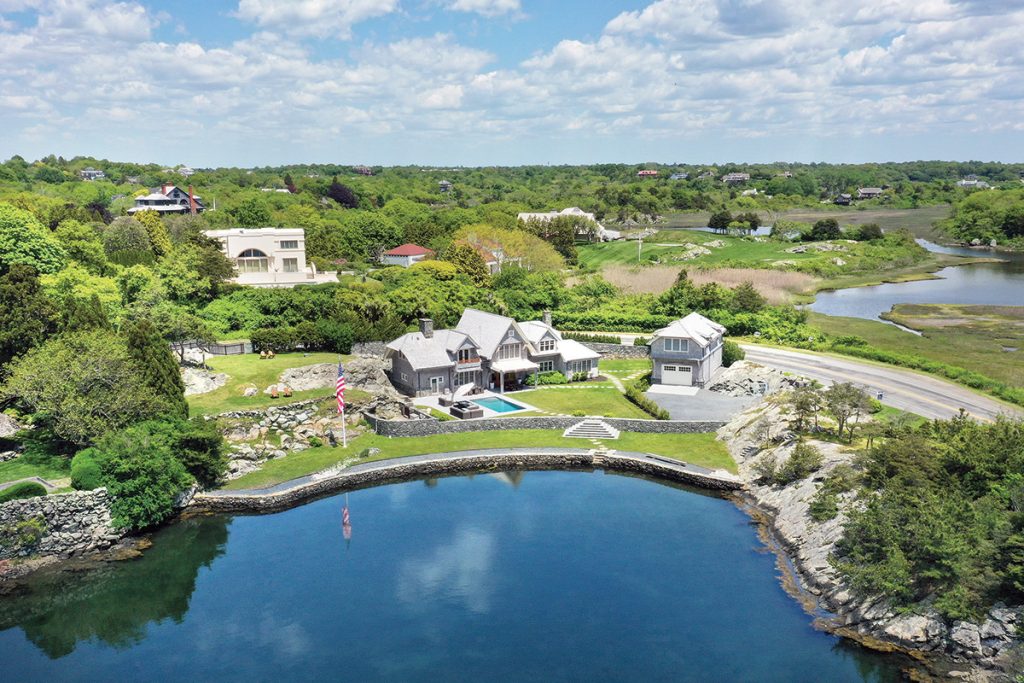 3 Playhouse | 294 Ocean Ave. | Newport
Price: $9,935,000 | Date of sale: Sept. 13, 2024
Buyer: Boomerang Acquisition LLC
Seller: Forest E. Patten Revocable Trust
Brokers: Residential Properties Ltd. (buyer);
Gustave White Sotheby’s International Realty (seller)
Year built: 1902 | Bathrooms: 3 full, 1 half | Bedrooms: 4
Living space: 4,392 square feet
Previous price: Sold for $6,999,000 in 2018 / COURTESY GUSTAVE WHITE SOTHEBY’S INTERNATIONAL REALTY
