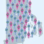 TAKING A TALLY:  Of the first 50 minority  business owners featured  in the Everybody’s Business  monthly series since August 2020, 30 were men and 20  were women. Two of those businesses have closed, and  another is in receivership – all three of them operated by men. PBN ILLUSTRATION/ANNE EWING