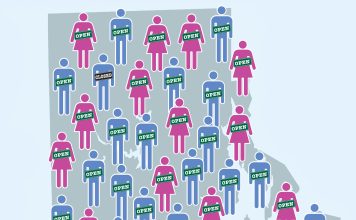 TAKING A TALLY:  Of the first 50 minority  business owners featured  in the Everybody’s Business  monthly series since August 2020, 30 were men and 20  were women. Two of those businesses have closed, and  another is in receivership – all three of them operated by men. PBN ILLUSTRATION/ANNE EWING