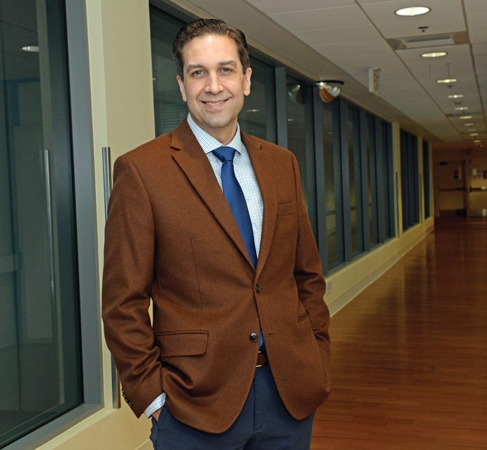 Dr. Preston Douglas, Newport Hospital neurologist and neurophysiologist / PBN PHOTO/ELIZABETH GRAHAM Dr. Preston Douglas, Newport Hospital neurologist and neurophysiologist / PBN PHOTO/ELIZABETH GRAHAM