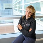 Barbara Ann Fenton-Fung, Rhode Island Hospital physical therapist / PBN PHOTO/PAUL J. SPETRINI
