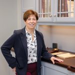TROUBLESHOOTER: Fall River Five Cents Savings Bank Senior Vice President and Chief Information Officer Maureen Terranova says she has to remain open-minded to keep up with various changes and to fulfill her goal of supporting the business’s needs.  PBN PHOTO/TRACY JENKINS