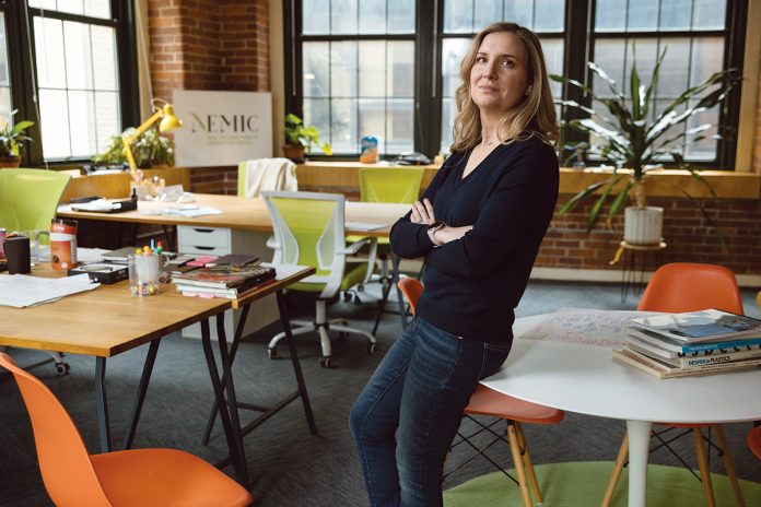 Katelyn Holt, KOLT Innovations Inc. founder and CEO / PBN PHOTO/RUPERT WHITELEY Katelyn Holt, KOLT Innovations Inc. founder and CEO / PBN PHOTO/RUPERT WHITELEY