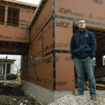 FAST TRACK: After arriving at JPS Construction and Design Inc. in 2020, Dominic Skrajewski quickly rose through the ranks to his current position as chief operating officer and project manager.  PBN PHOTO/RUPERT WHITELEY