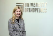 GOING GREEN: University Orthopedics Inc. Chief Operating Officer Michelle DeRoche recently helped create a sustainability task force at the company to help reduce its carbon footprint in various ways.  PBN PHOTO/PAMELA BHATIA