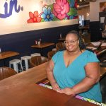 SOUTHERN FLAVOR: Julia Broome started Kin Southern Table + Bar in 2021 at the height of the COVID-19 pandemic, when she was laid off from her event planning position.  PBN FILE PHOTO/MICHAEL SALERNO