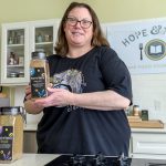 BIG BOOST: Kristin Costa runs her small business, Pinch of Fancy LLC, with the help of culinary business incubator Hope & Main in Warren, but she started in her own kitchen and was helped by Rhode Island relaxing laws against homemade food businesses in 2022.  PBN PHOTO/ MICHAEL SALERNO