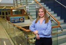 NEW OPERATION: Shelby Perry, an adjunct professor at the New England Institute of Technology, launched a nonprofit called Operation: LifeLines in 2021, which she uses to discuss the lack of human-trafficking education.  PBN PHOTO/PAUL J. SPETRINI
