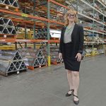 BY THE BOOK: Polaris MEP Director of Marketing Erin Read helped create a “playbook” in 2020 to assist manufacturers on how to navigate the COVID-19 pandemic.  PBN PHOTO/ELIZABETH GRAHAM