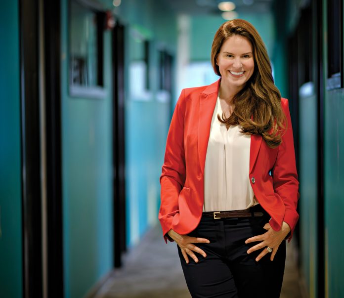 Lauren Pimpare founded Massachusetts-based Tomorrow’s Women TODAY in 2009. The nonprofit opened a Rhode Island chapter in 2023. / PBN PHOTO/MICHAEL SALERNO