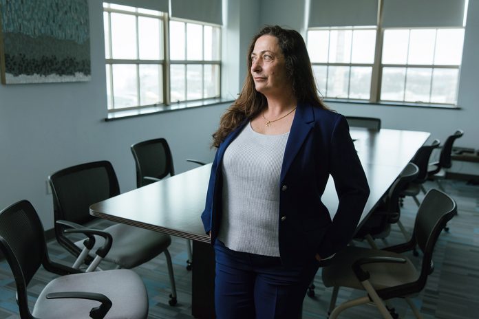 HEALTHIER COMMUNITY: Cathy Schultz, director of the R.I. Executive Office of Health and Human Services’ Governor’s Overdose Task Force, says in 2023 the state saw a reduction in fatal drug overdoses for the first time since 2016.  PBN PHOTO/RUPERT WHITELEY