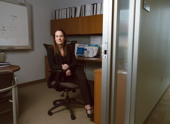 GAME ON: In 2019, Alissa Stanko was named director of finance for International Game Technology PLC, where she oversees annual budgets and multiyear strategic plans for the worldwide gaming operator.  PBN PHOTO/RUPERT WHITELEY