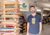 ON THE MOVE: Stephan Vaast, Comet’s head of manufacturing and design, says the company moved into its current location at Unity Park in Bristol just a few months ago. Boards had been made on the West Coast for years, but the COVID-19 pandemic pushed Comet to make a change.  PBN PHOTO/TRACY JENKINS