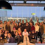 FORE!: CBIZ Inc. employees gather for an outing at TopGolf Rhode Island in Cranston.  COURTESY CBIZ INC.
