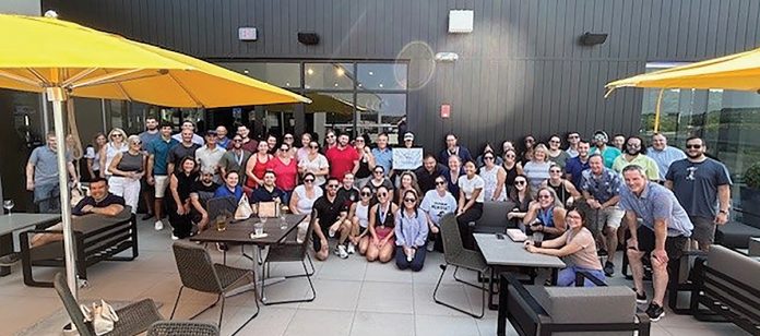 GETTING SOME FRESH AIR: DiSanto, Priest & Co. employees gather for a recent company summer outing.
COURTESY DISANTO, PRIEST & CO. GETTING SOME FRESH AIR: DiSanto, Priest & Co. employees gather for a recent company summer outing.
COURTESY DISANTO, PRIEST & CO.