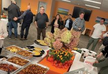 Embrace Home Loans Inc. FRESH START: Embrace Home Loans Inc. provides employees a catered breakfast at the office.
COURTESY EMBRACE HOME LOANS INC.