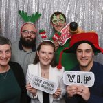 PARTY TIME: JPS Construction and Design Inc. employees who have been with the company for more than 10 years celebrate at a recent holiday party.  COURTESY JPS CONSTRUCTION AND DESIGN INC.