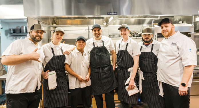 TAKING OWNERSHIP: Newport Restaurant Group is 100% employee-owned, with company leadership stating it translates into a sense of well-being among its employees.
COURTESY NEWPORT RESTAURANT GROUP TAKING OWNERSHIP: Newport Restaurant Group is 100% employee-owned, with company leadership stating it translates into a sense of well-being among its employees.
COURTESY NEWPORT RESTAURANT GROUP